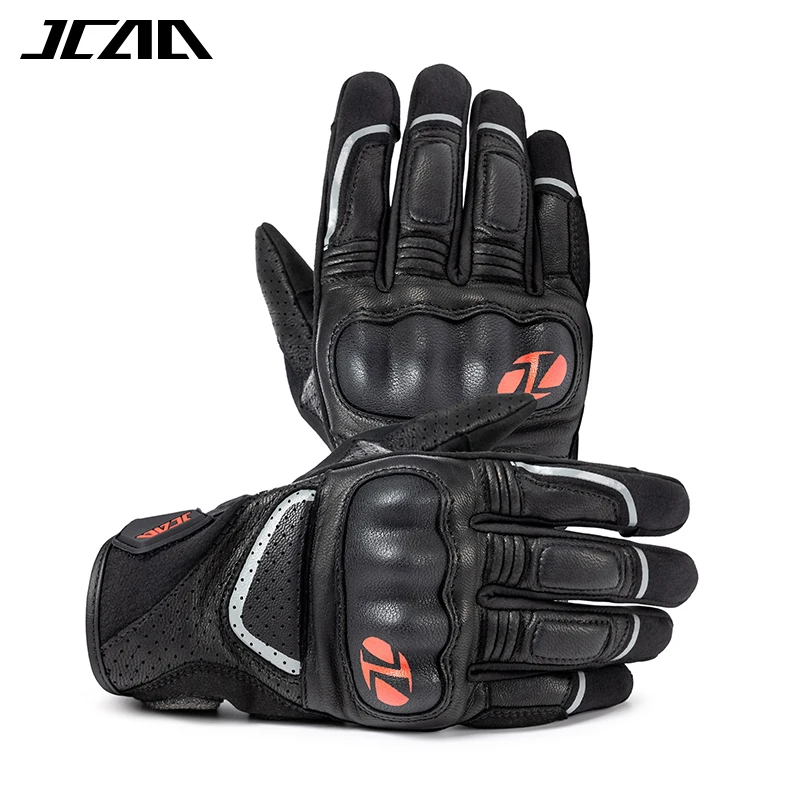 オールシーズン対応バイクグローブ 男女兼用、快適なレザー製、 - Motorcycle Glove Knuckle のレビューと価格