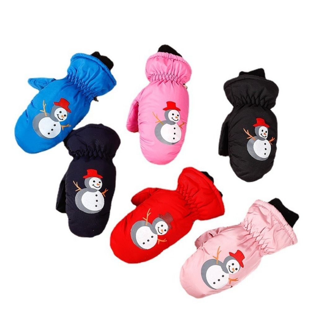 スノーマン 子供用スノーグローブ 2歳から5歳向け 防風 冬 - Ski Glove Waterproof のレビューと価格