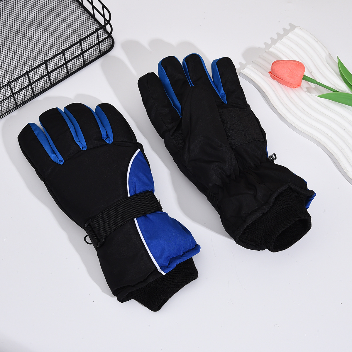 ファッション防風スキーグローブ、滑り止め防水ウィンターグロー - Ski Glove Waterproof のレビューと価格