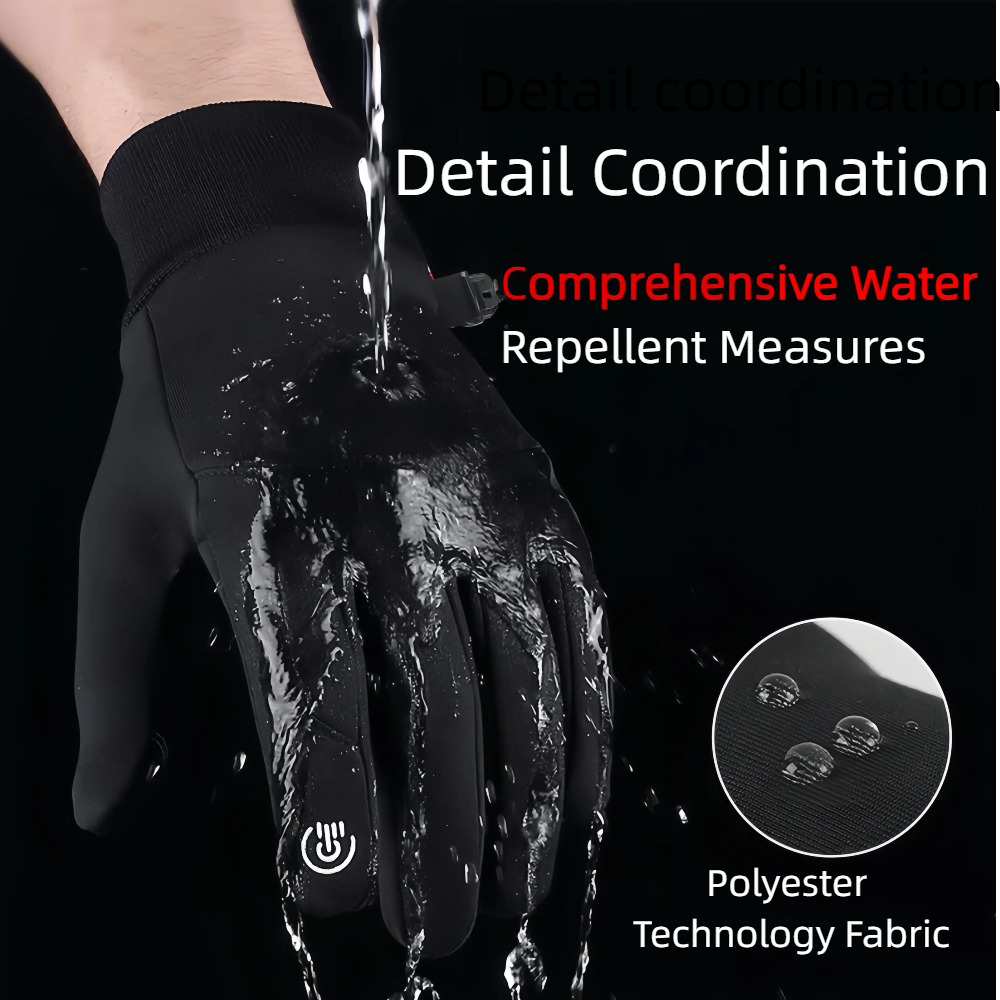 冬用防水サイクリンググローブ タッチスクリーン対応 自転車グ - Ski Glove Waterproof のレビューと価格
