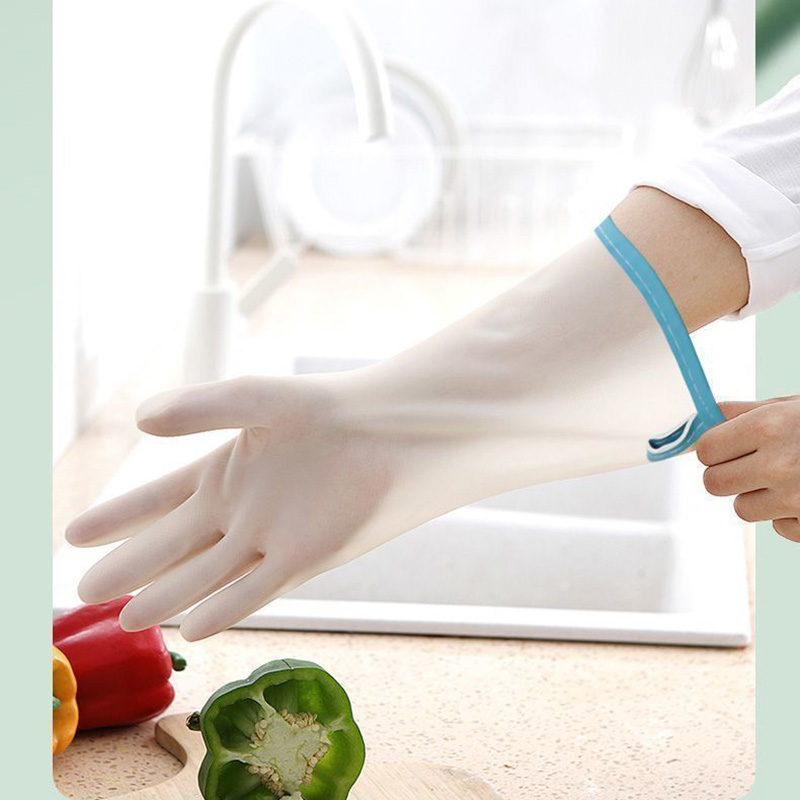 ニトリル製食器洗い用手袋 厚手 防水 快適 肌に優しい 吊り - Dish Glove Rubber のレビューと価格