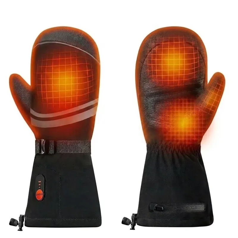 冬用スキー防水充電式加熱リストグローブ タッチスクリーン対応 - Ski Glove Waterproof のレビューと価格